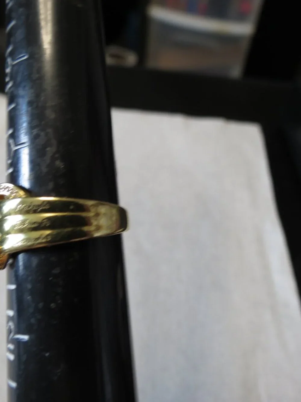 Like New Size 11 Costume I Love My Children Inscribed Ring